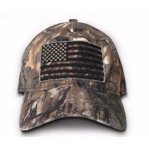 U.S. Flag Smooth Operator Camo Cap Hat Buck Wear - NEW FAST SHIP